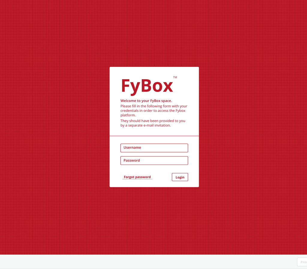 Online platform _ FyBox