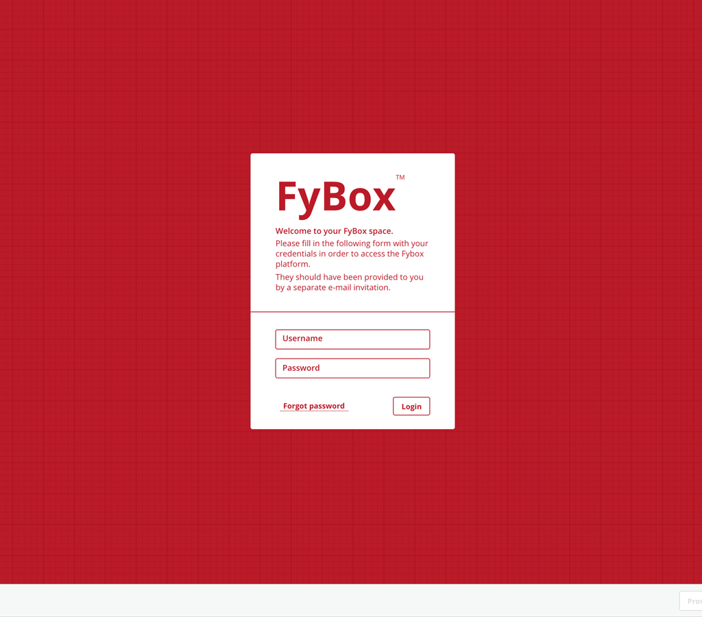 Plateforme en ligne _ FyBox