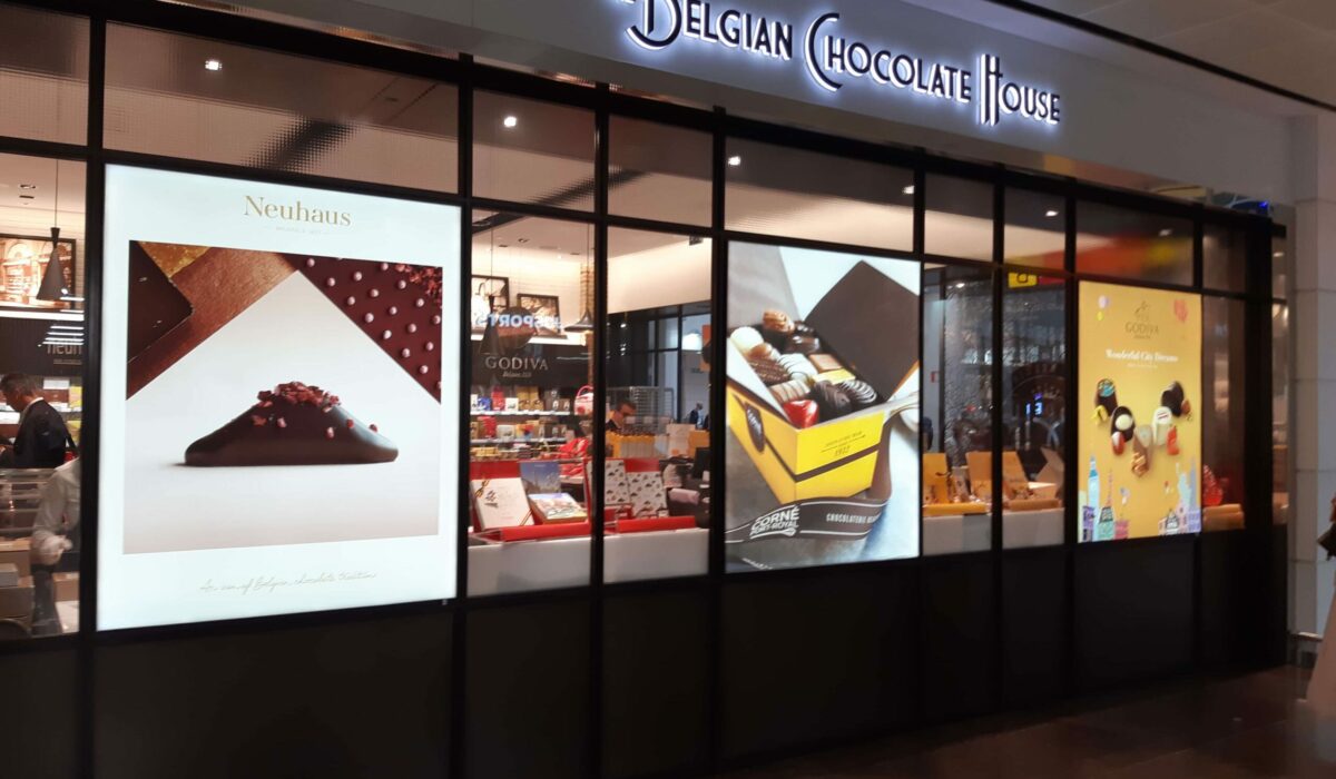 he Belgian Chocolate house - FyBox - lichtbakken